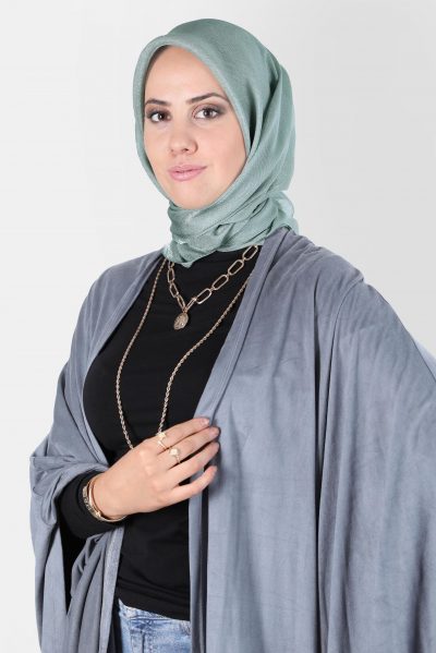 8127 إيشارب الفينا مع لمعة - أخضر