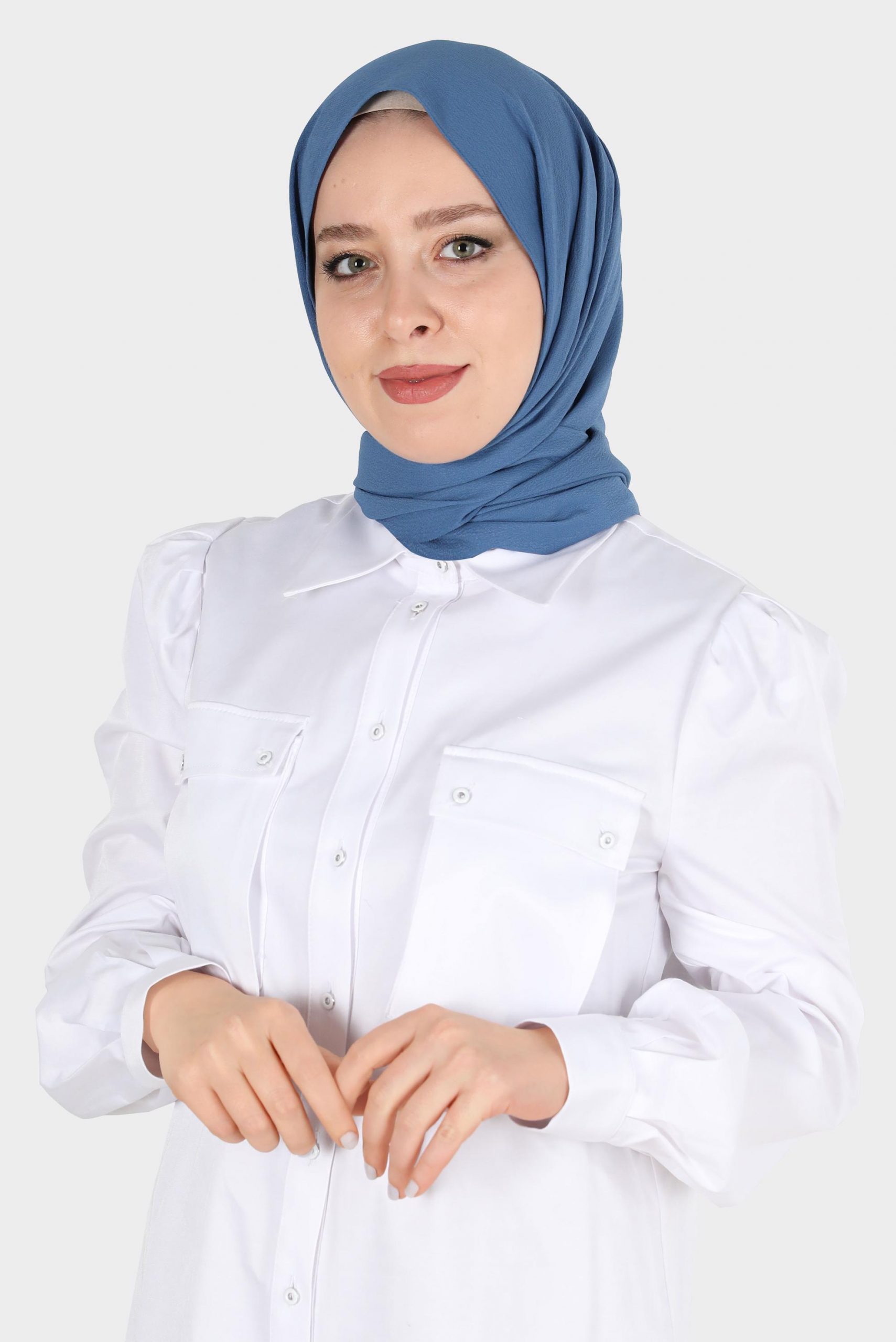 8110 شال الفينا - نيلي