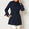 11033 ترانشكوت الفينا أزرار مع حزام 38/42 كحلي