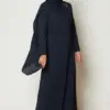 46886 فستان الفينا مع حزام 38/46 كحلي
