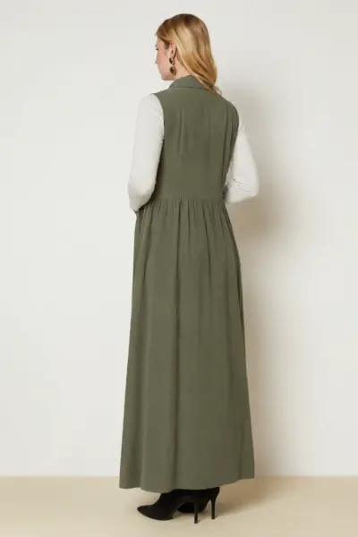 Alternative view of 46998 جليه الفينا قبة مع أزرار 38/42 زيتي فاتح