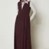 46998 جليه الفينا قبة مع أزرار 38/42 خمري