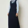 47046 طقم الفينا قطعتين ڤست مع تنورة 38/42 كحلي