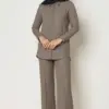 47118 طقم الفينا قطعتين قبة مع أزرار 38/44 المنك